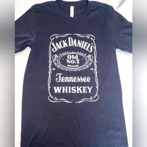 Classic Jack Daniel's Tennessee Whiskey T-Shirt | Bella Canvas | SMALL | NWOT